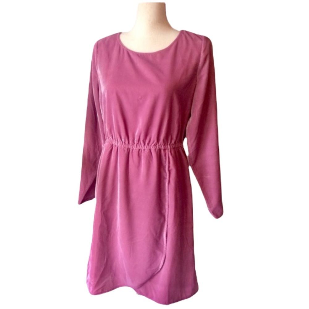 J. CREW | Velvet Tulip Hem Dress Size 0